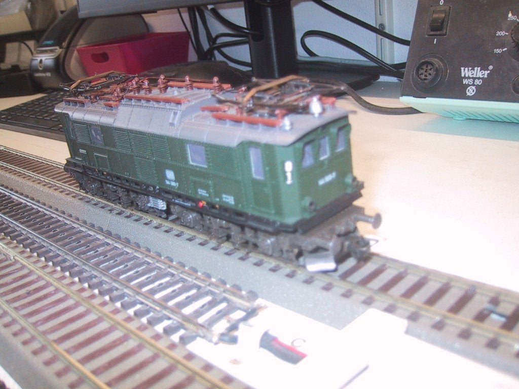 Roco HO DB BR144.5 DCC digitaal Groen, Gebruikt, Ophalen of Verzenden, Roco, Gelijkstroom