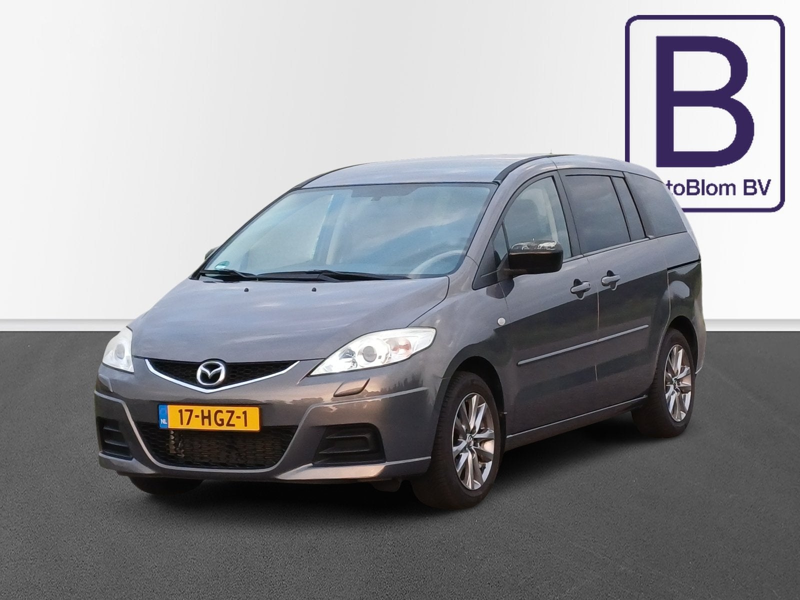 Mazda 5 1.8 TS 7 Pers /Lage KM!/Trekh/Airco/Carplay/Xenon/St, Auto's, Stof, Gebruikt, Zwart, 4 cilinders