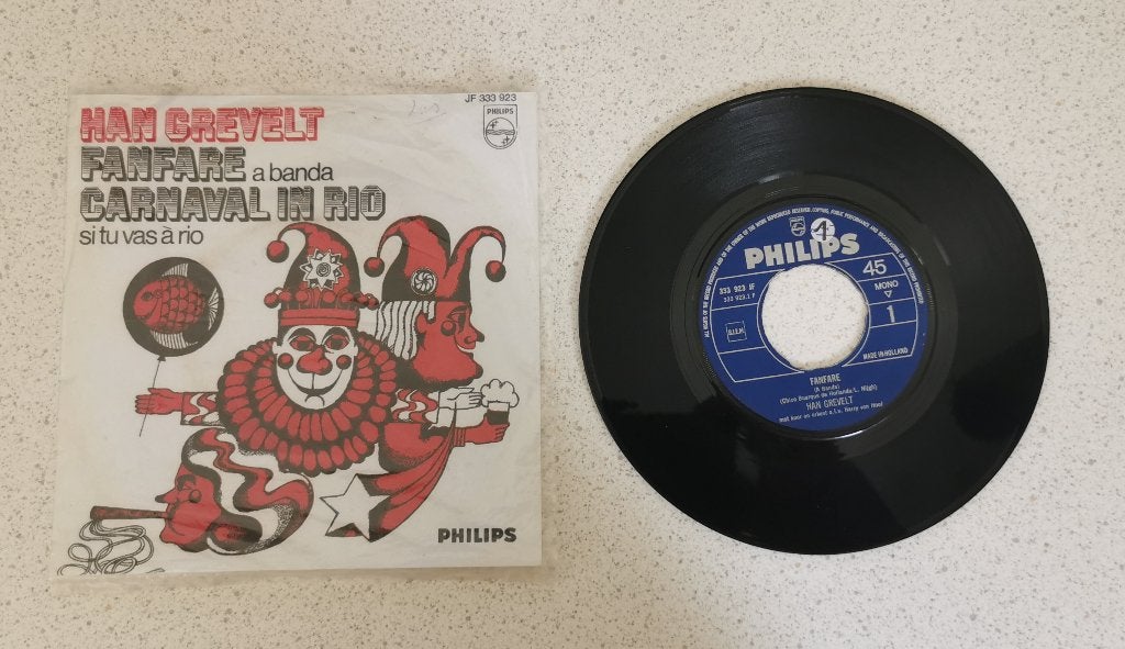 Single Han Grevelt - Fanfare (a banda), Ophalen of Verzenden, Gebruikt, Overige formaten, Levenslied of Smartlap