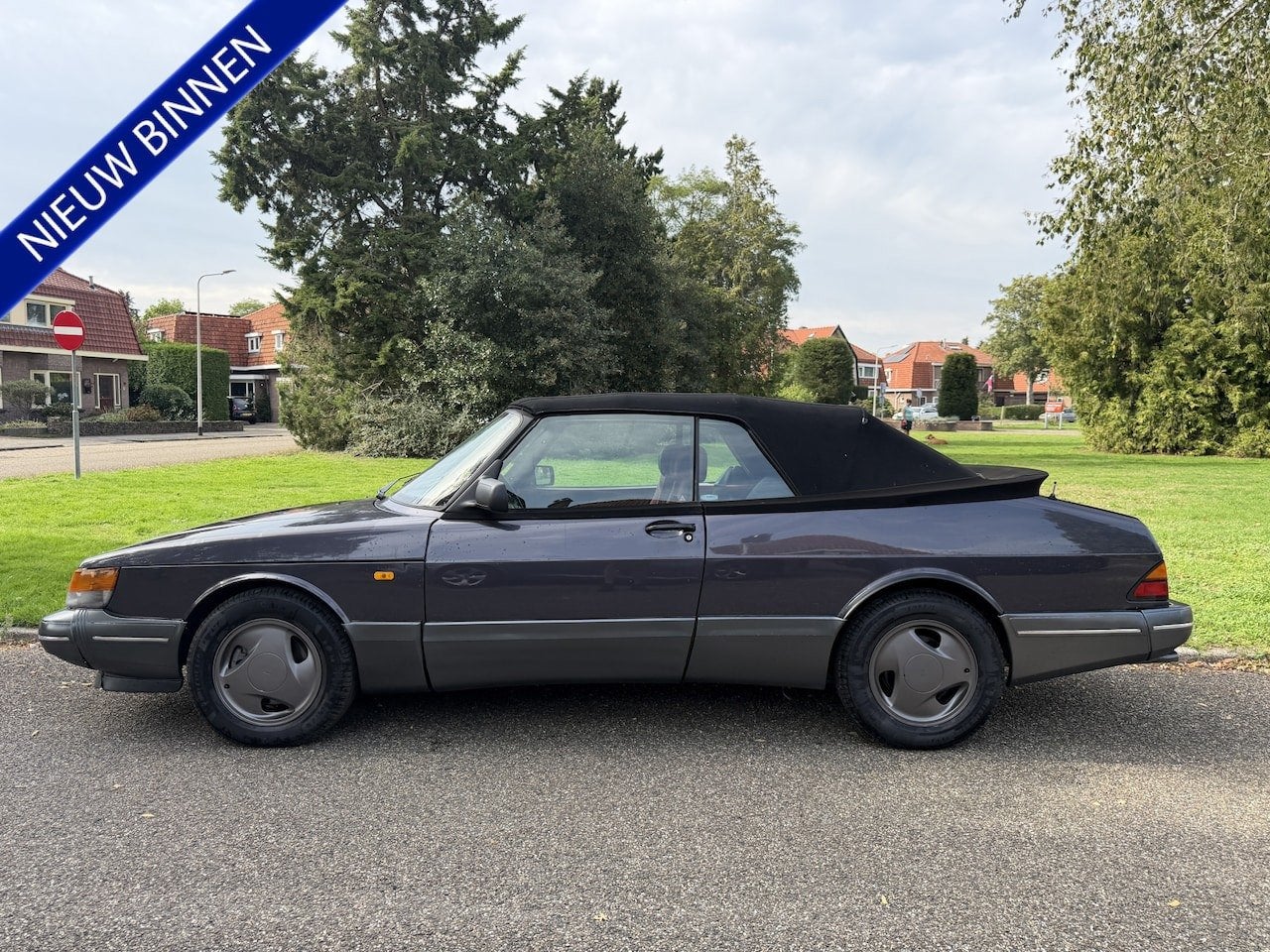 Saab 900 Cabrio Classic 2.0 S TURBO AERO, Auto's, Voorwielaandrijving, Cabriolet, Leder, Handgeschakeld