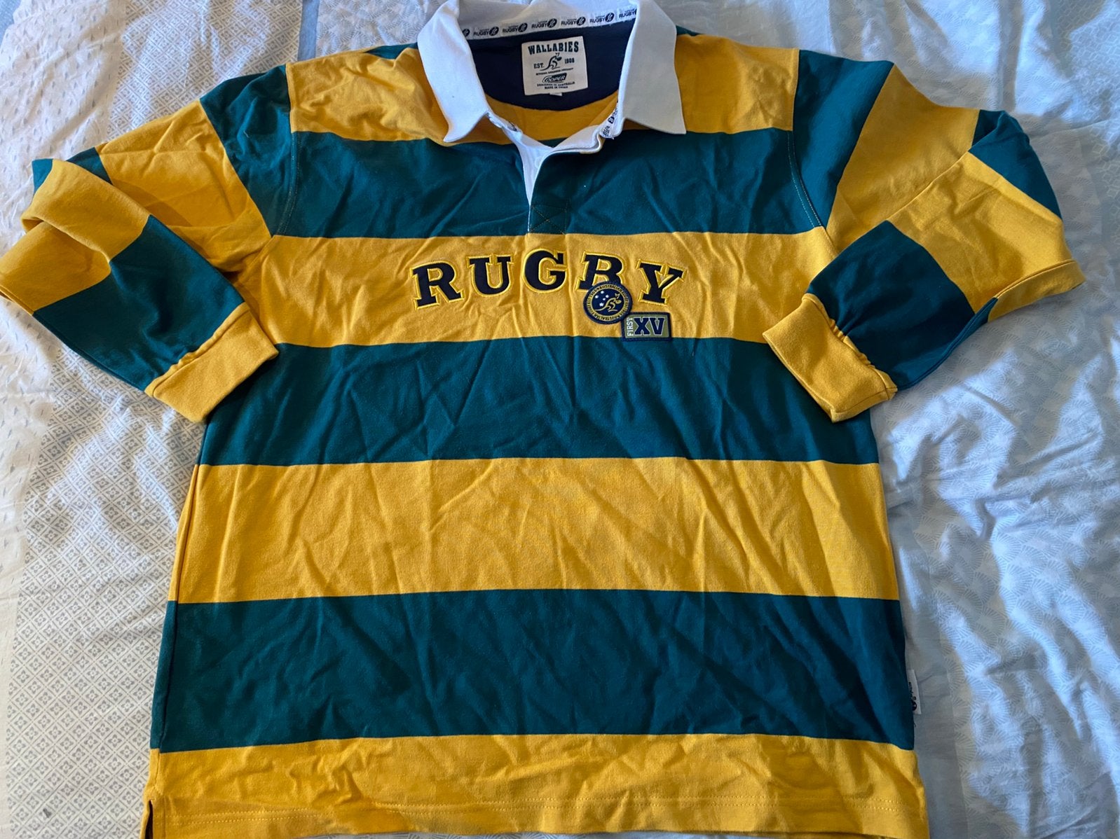 Australië Rugby Lange mouwen Shirt (XL), Verzenden, Zo goed als nieuw, Kleding