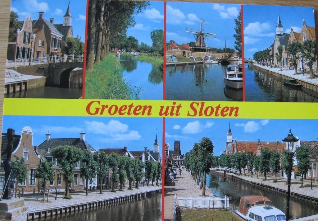 Groeten uit Sloten - nieuw - uitgave Ottema in Sloten, Verzenden, 1980 tot heden, Ongelopen, Friesland