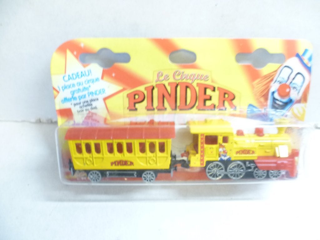 Majorette Circus Pinder Locomotief met Wagon lengte 15cm, Ophalen of Verzenden, Nieuw, Overige typen