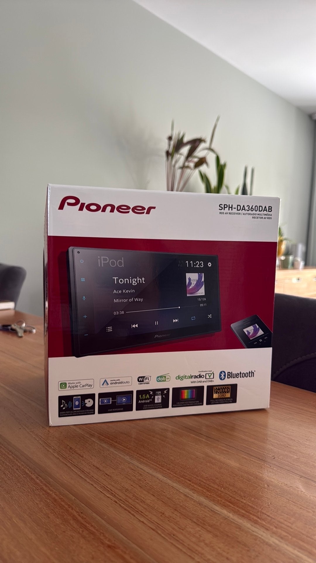 Pioneer SPH-DA360DAB, Auto diversen, Autoradio's, Ophalen of Verzenden, Zo goed als nieuw