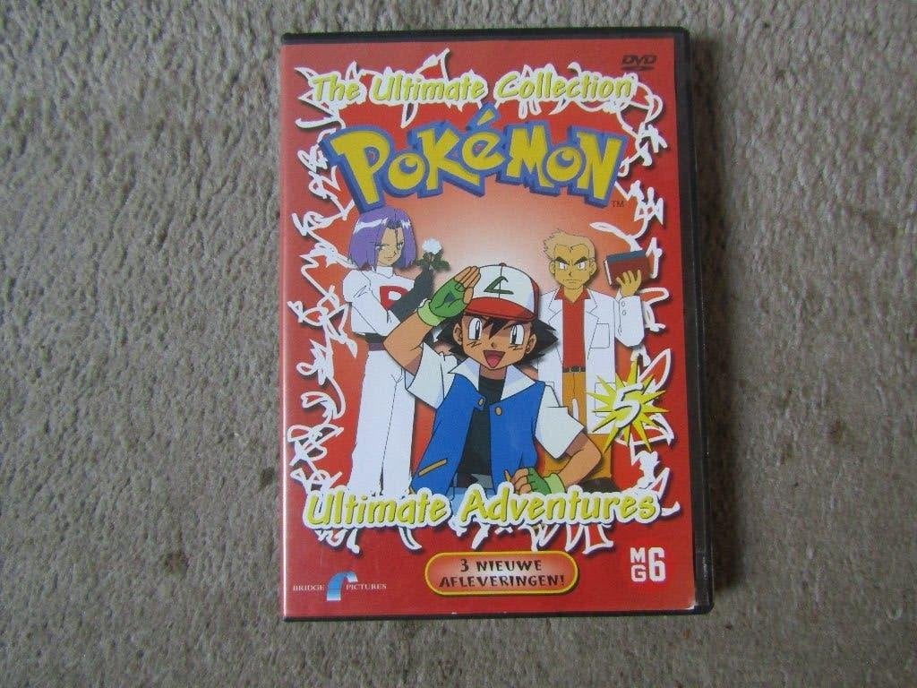 DVD: Pokemon - Ultimate adventures 3 nieuwe afleveringen, Alle leeftijden, Ophalen of Verzenden, Gebruikt, Overige genres