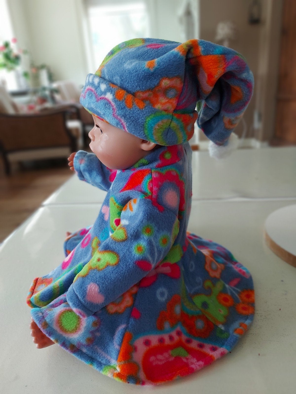 Mooi gekleurde 2 delig winter set baby born pop, Ophalen of Verzenden, Zo goed als nieuw, Babypop