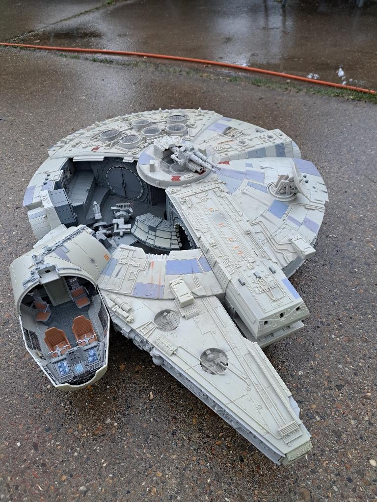 Star Wars - Millenium Falcon - Ruimteschip - Gebruikt, Verzamelen, Star Wars, Ophalen, Gebruikt, Overige typen