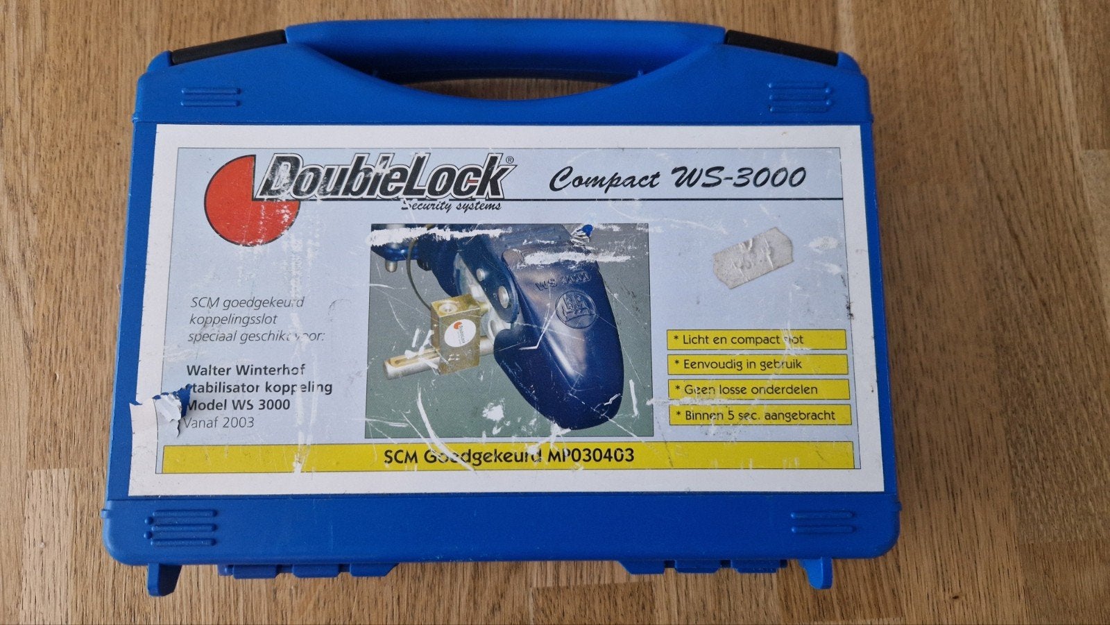 DoubleLock SCM Winterhoff WS-3000, Ophalen of Verzenden, Gebruikt