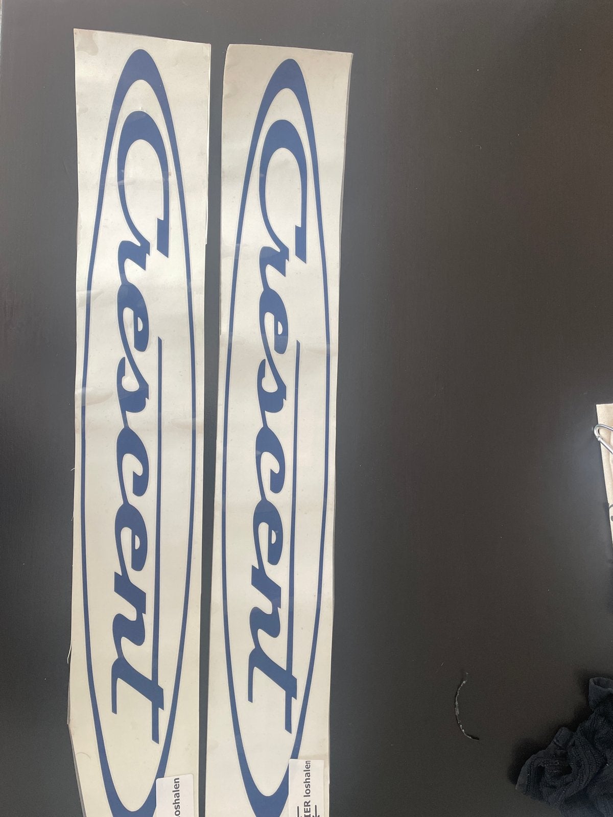 Crescent boot stickers - 66x12 cm, Ophalen of Verzenden, Nieuw, Overige typen