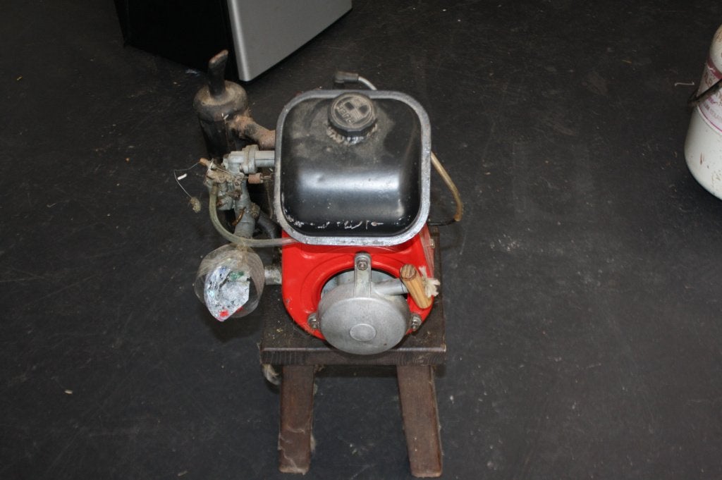 Stationair motortje, zijklepper oud!, Ophalen, Nieuw