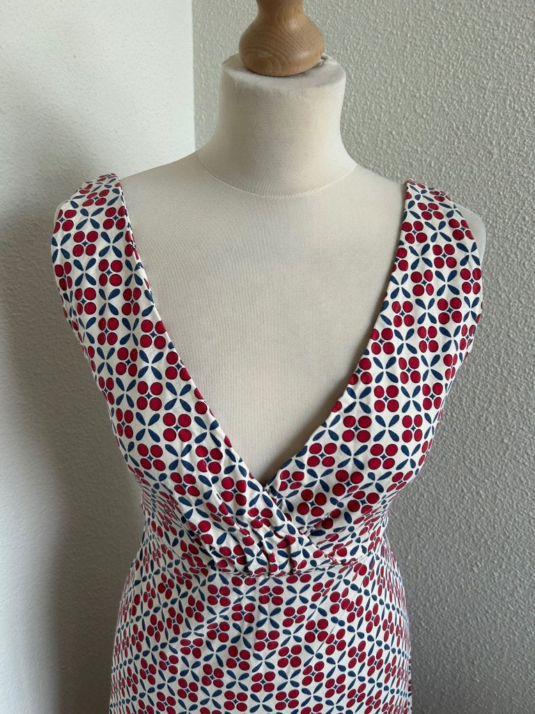 King Louie maat L zomer Ginger dress 1710, Blauw, Maat 42/44 (L), Ophalen of Verzenden, Zo goed als nieuw