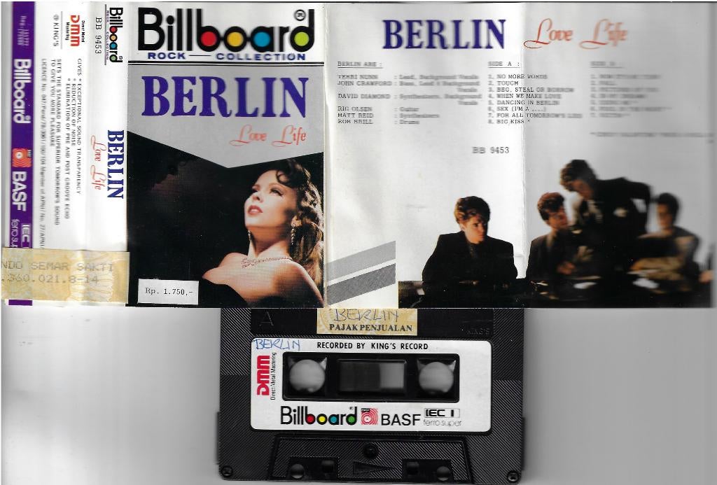 MC Berlin - Love Life (Indonesië), Gebruikt, Verzenden, 1 bandje, Voorbespeeld