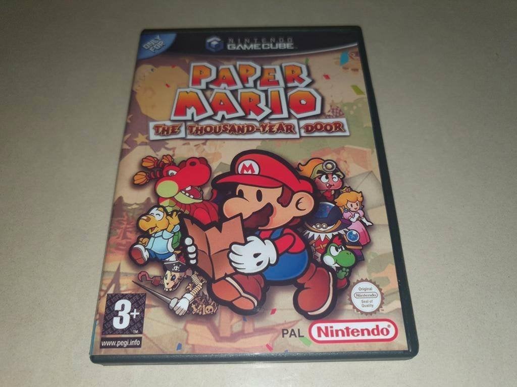 Paper Mario The Thousand Year Door GameCube GC Game Case, Spelcomputers en Games, Games | Nintendo GameCube, Verzenden, 1 speler