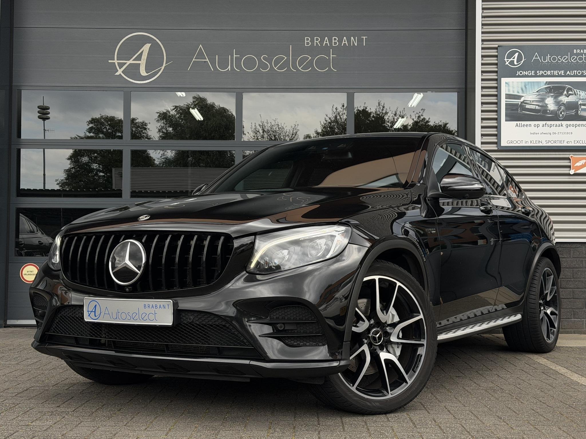 Mercedes-Benz GLC-klasse Coupé AMG 43 4MATIC Memory | 360 |, Auto's, Automaat, 367 pk, Leder, Bedrijf