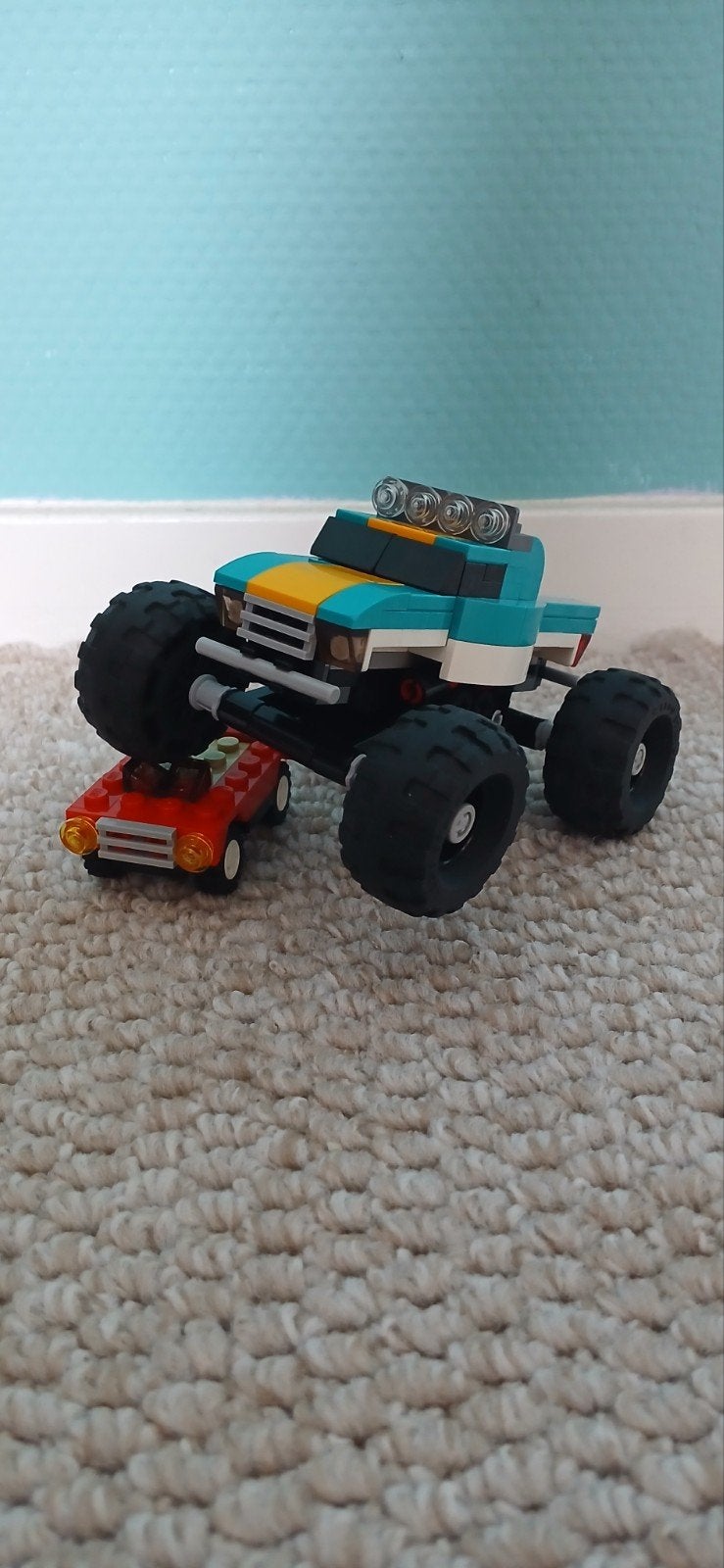LEGO Creator 3-in-1 Monster Truck (31101) met handleidingen, Ophalen, Gebruikt, Overige merken
