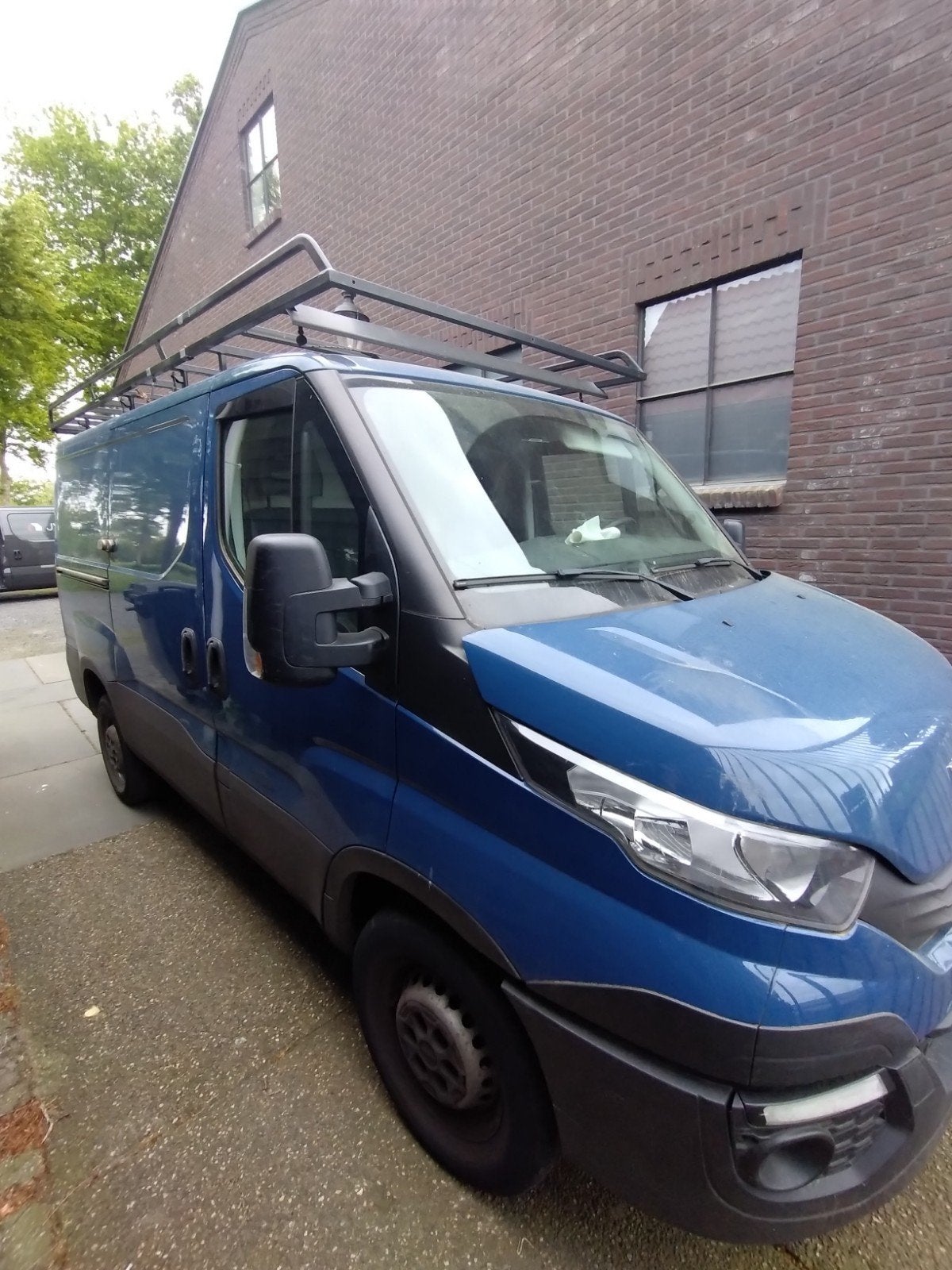Iveco Daily 35S12 2.3D 120pk 2017 Blauw, Auto's, Bestelauto's, Particulier, Iveco, Diesel, Handgeschakeld, Geïmporteerd, Blauw