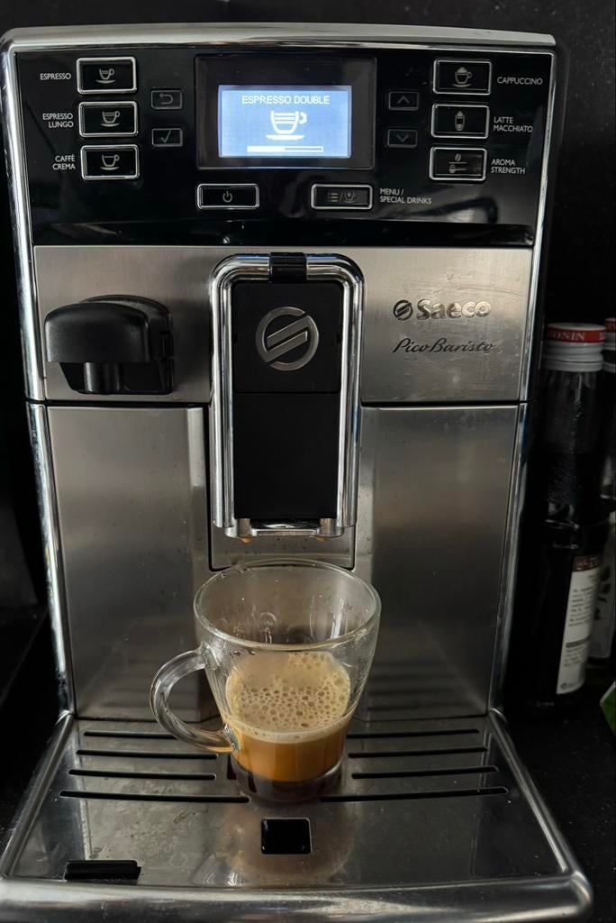 Saeco Pico Baristo bonen automaat, Ophalen of Verzenden, Gebruikt, Koffiemachine, Koffiebonen