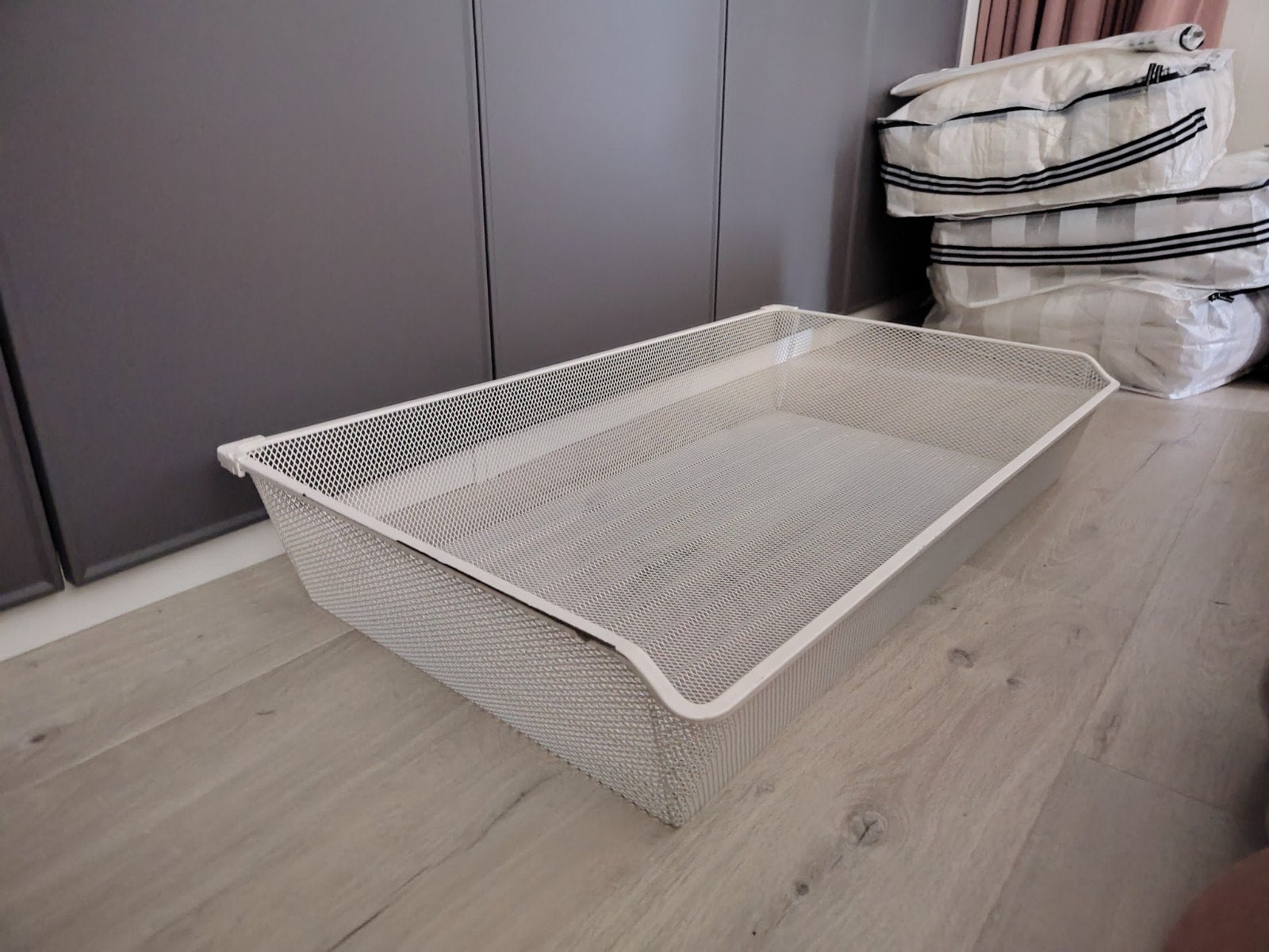 Komplement draadmand mét rails, Huis en Inrichting, Ophalen, Nieuw, 50 tot 100 cm, Minder dan 100 cm