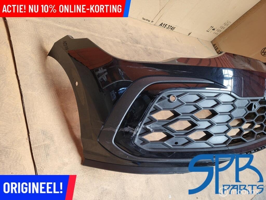Vw GOLF 8 VIII GTI GTD GTE VOORBUMPER 6X PDC MISTLAMP OPTIE, Gebruikt, VOLKSWAGEN, Volkswagen, Ophalen of Verzenden