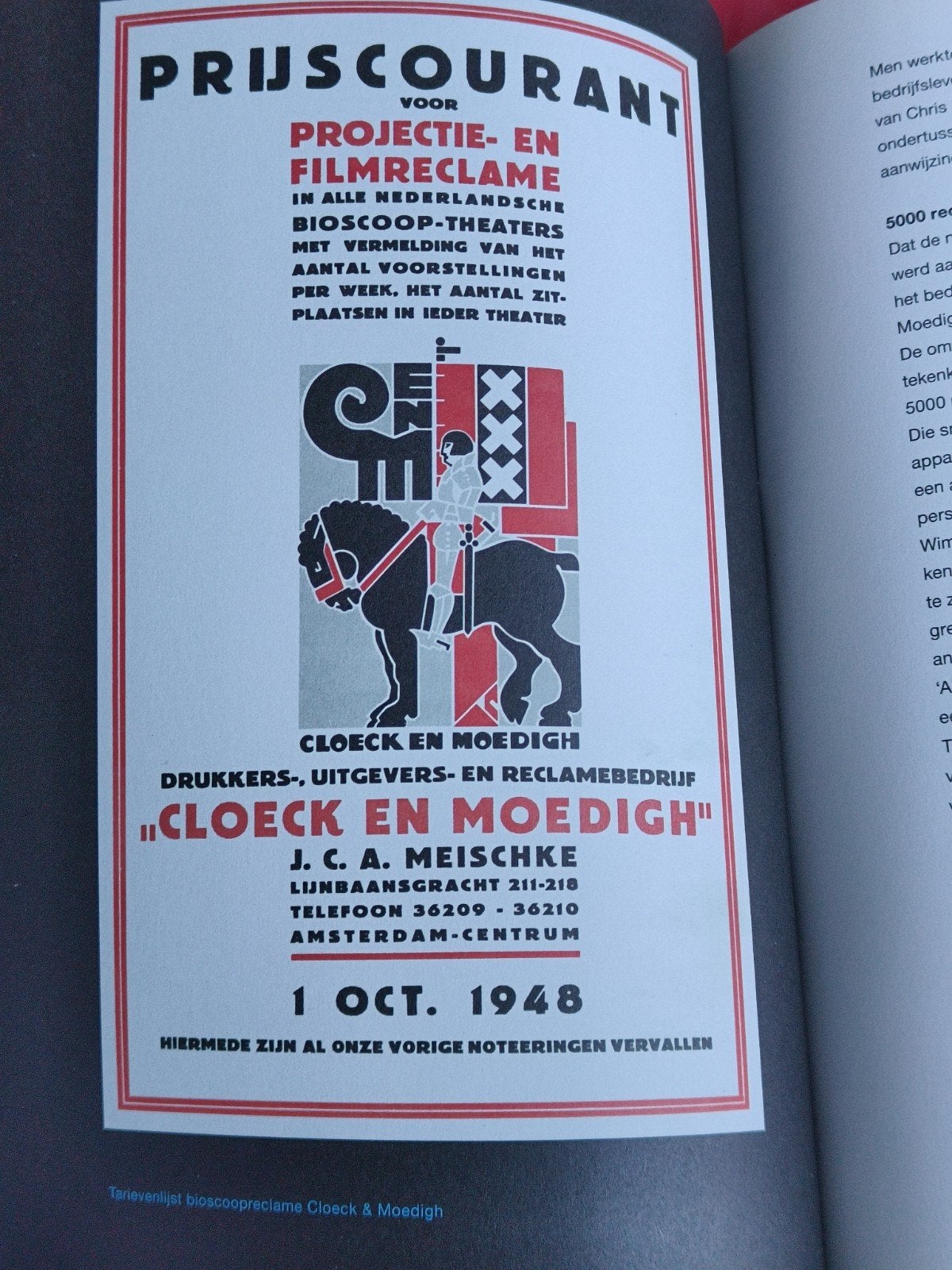 100 JAAR CALFF & MEISCHKE, CLOECK EN MOEDIGH, VEEL RECLAME., Ophalen of Verzenden, Zo goed als nieuw, Overige onderwerpen