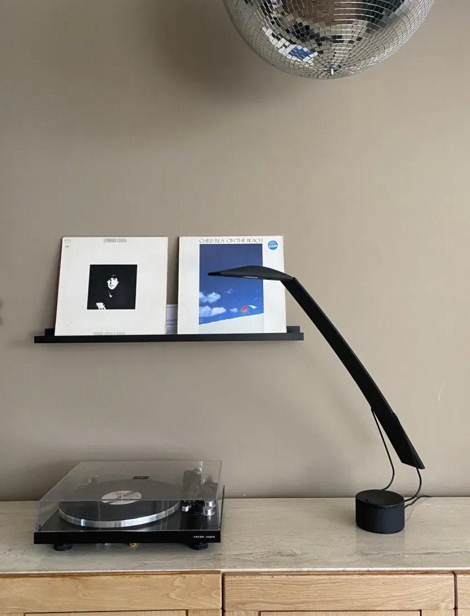 Vintage bureaulamp van Mario Barbaglia & Marco Colombo voor, Ophalen, Overige merken, Vintage, Overige fittingen