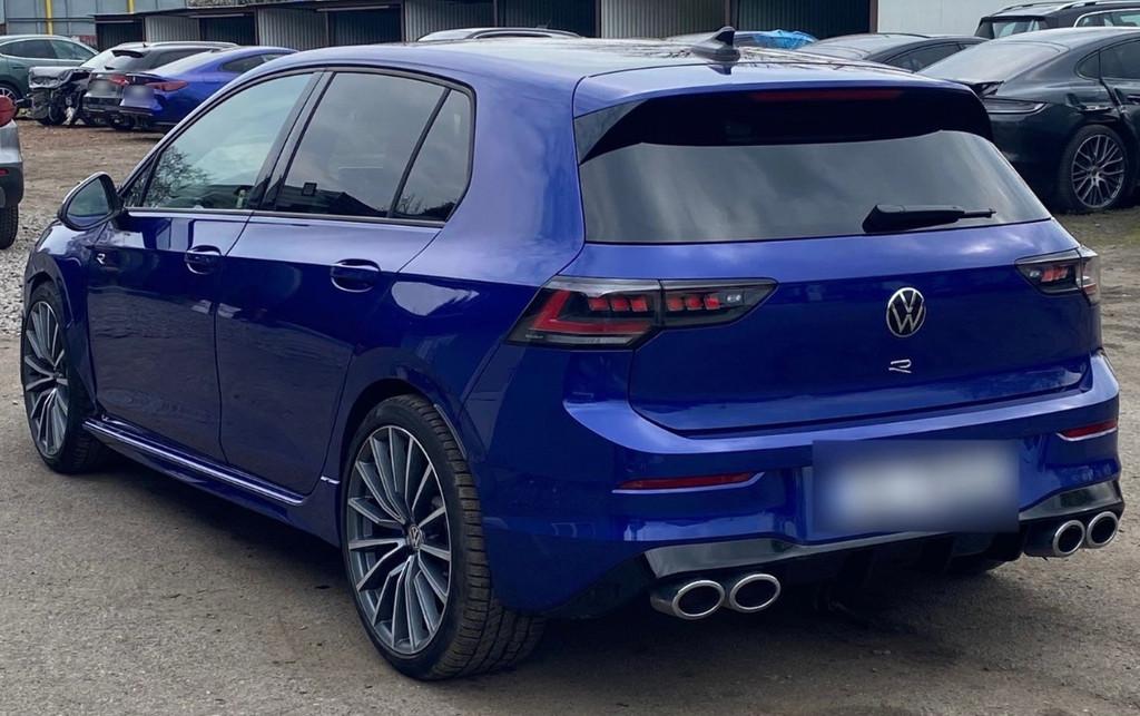 Volkswagen Golf 8.5 2.0 TSI R 4Motion Panorama H&K IQ Led, Metallic lak, Gebruikt, Overige carrosserieën, Blauw