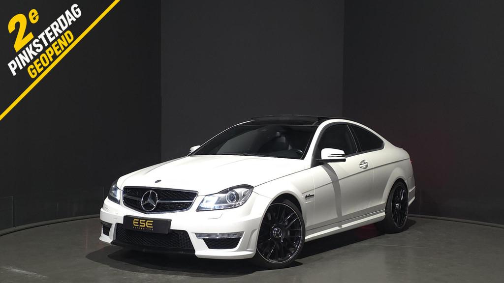 Mercedes-Benz C-klasse AMG 63 Edition 1 | Panorama | H&K | M, Auto's, Mercedes-Benz, Automaat, Euro 5, Achterwielaandrijving, 457 pk