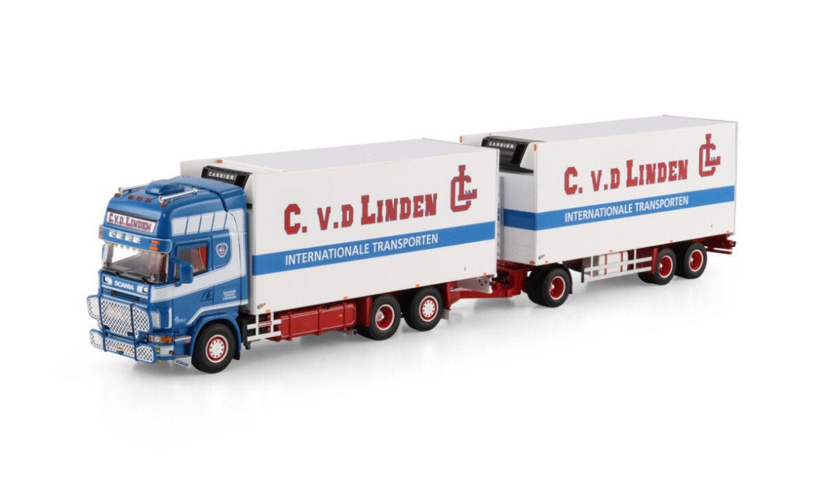 WSI SCANIA R C. V.D. LINDEN, Hobby en Vrije tijd, Modelauto's | 1:50, ., Nieuw, Ophalen of Verzenden, .