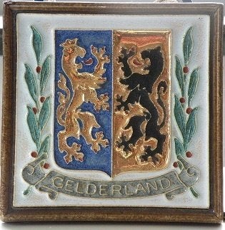 cloisonne tegel, Ophalen of Verzenden