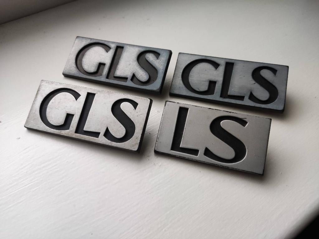 GL GLS embleem logo, Ophalen of Verzenden