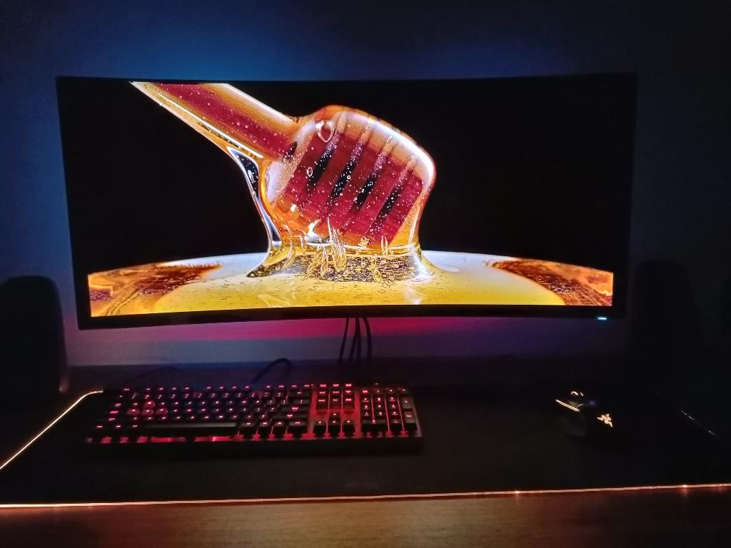 Alienware AW3423DWF, Computers en Software, Monitoren, Zo goed als nieuw, 151 t/m 200 Hz, DisplayPort, HDMI, Gaming, Curved, Ultrawide