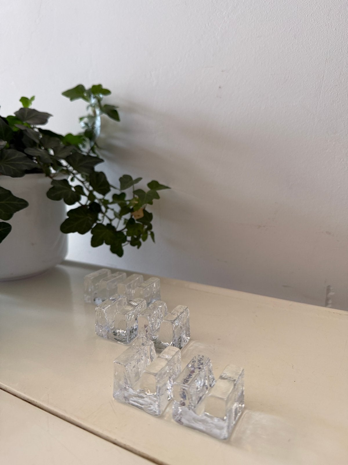 Set van 6 scandinavisch design messenleggers Lindshammar, Ophalen of Verzenden