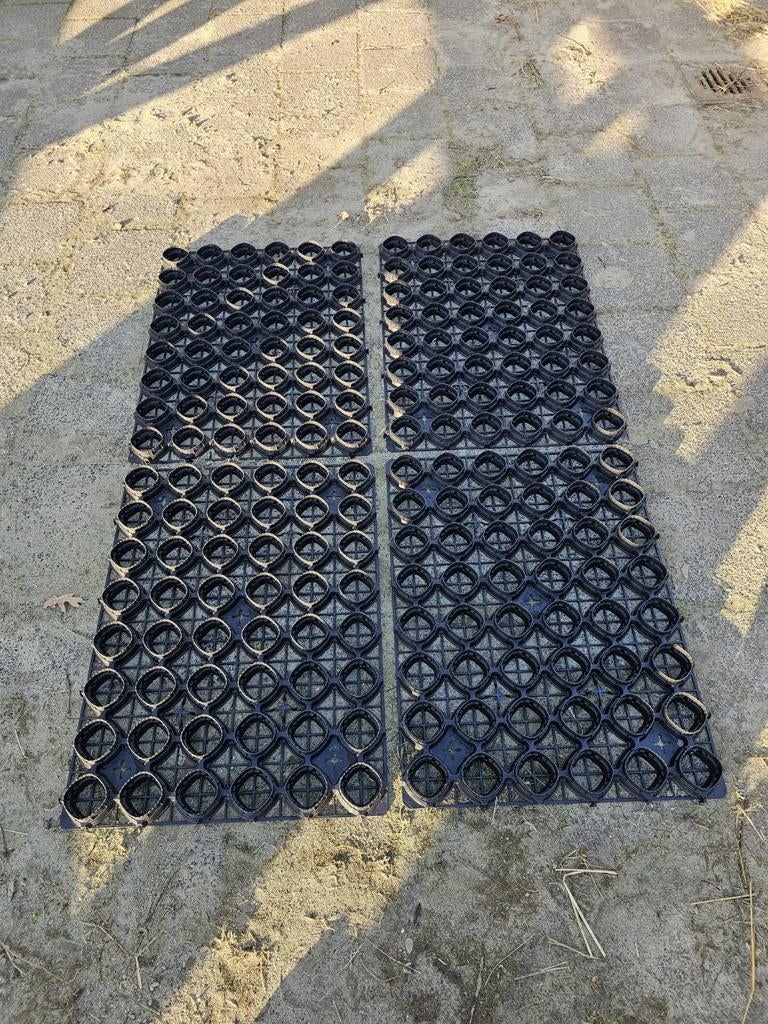 14,5m² nieuwe grindplaten 80x60, Tuin en Terras, Ophalen of Verzenden, Nieuw, Overige materialen