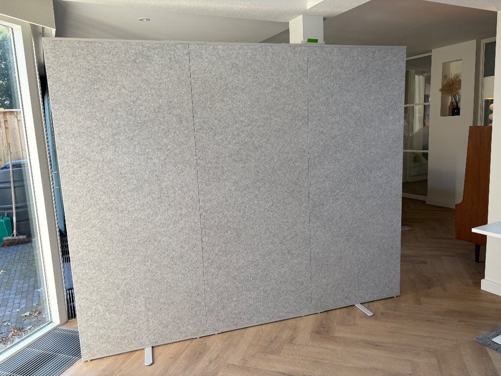 Ikea Sidorna geluidsdempende scheidingswand grijs, Ophalen, Zo goed als nieuw