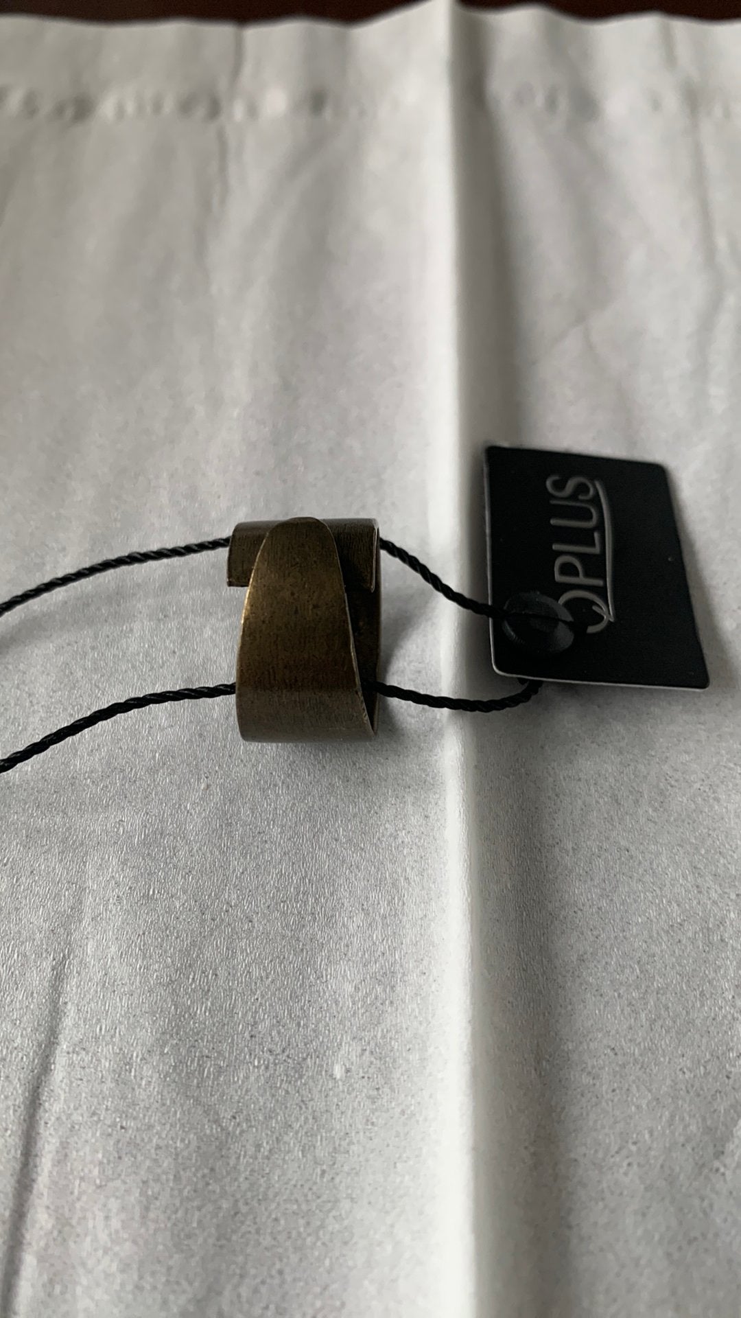 Verstelbare Bronzen Ring - Unisex Design, Sieraden, Tassen en Uiterlijk, Ringen, Nieuw, Dame of Heer, 18 tot 19, Bruin, Overige materialen