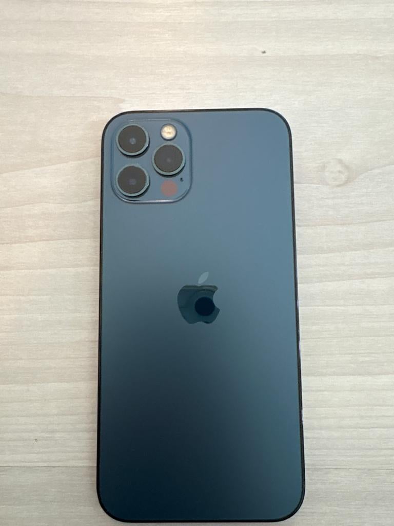 iPhone 12 Pro Max 128 GB Pacific Blue, Telecommunicatie, Mobiele telefoons | Apple iPhone, Ophalen, 128 GB, Blauw, IPhone 12 Pro Max
