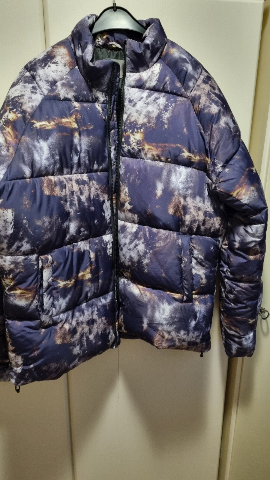 ASOS Design Pufferjack XXL - Uniek Patroon, Meerkleurig, ASOS, Overige maten, Ophalen of Verzenden