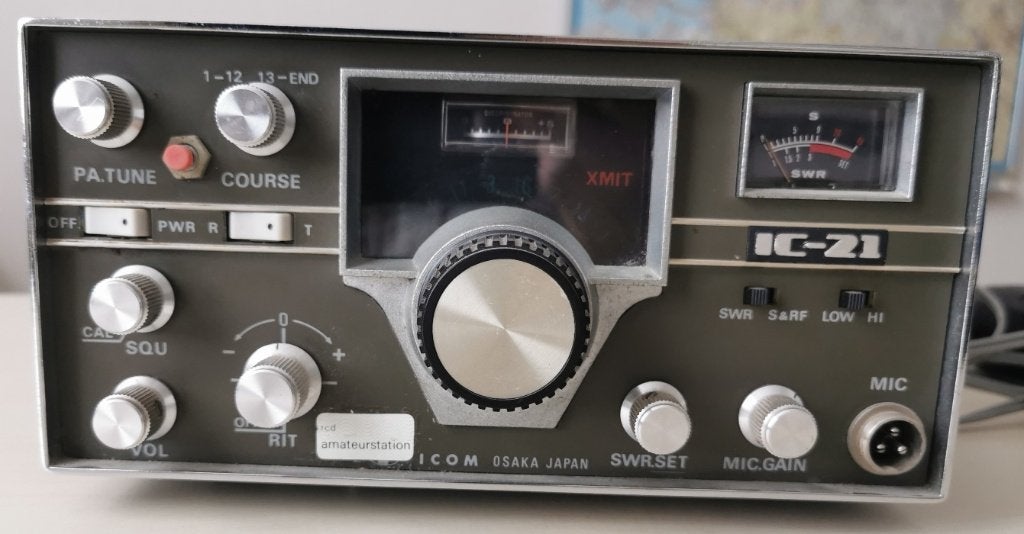 Icom IC-21 - FM transceiver, Ophalen, Niet werkend, Zender en Ontvanger
