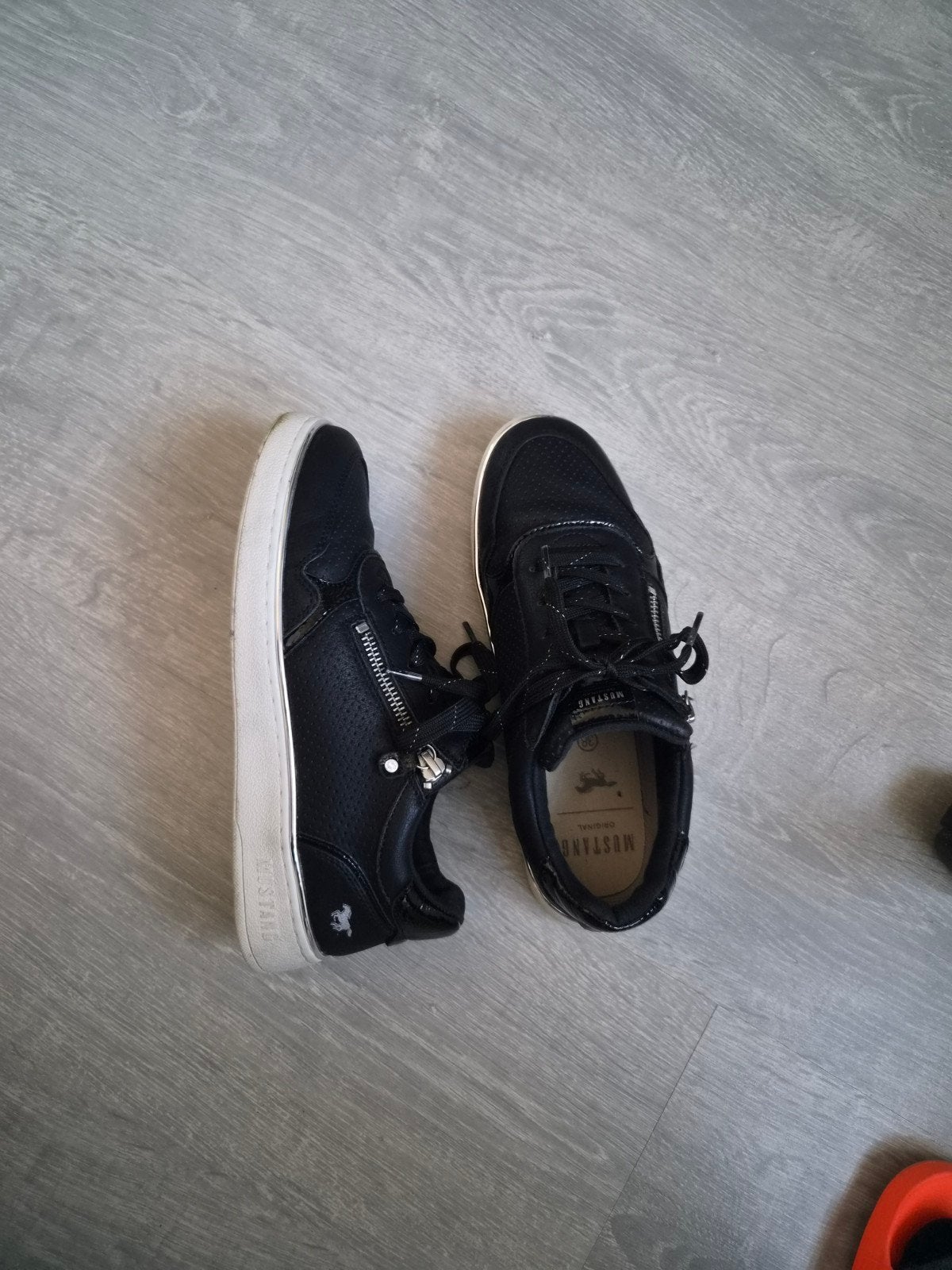 Mustang sneaker zwart 38, Zwart, Ophalen of Verzenden, Mustang, Sneakers of Gympen