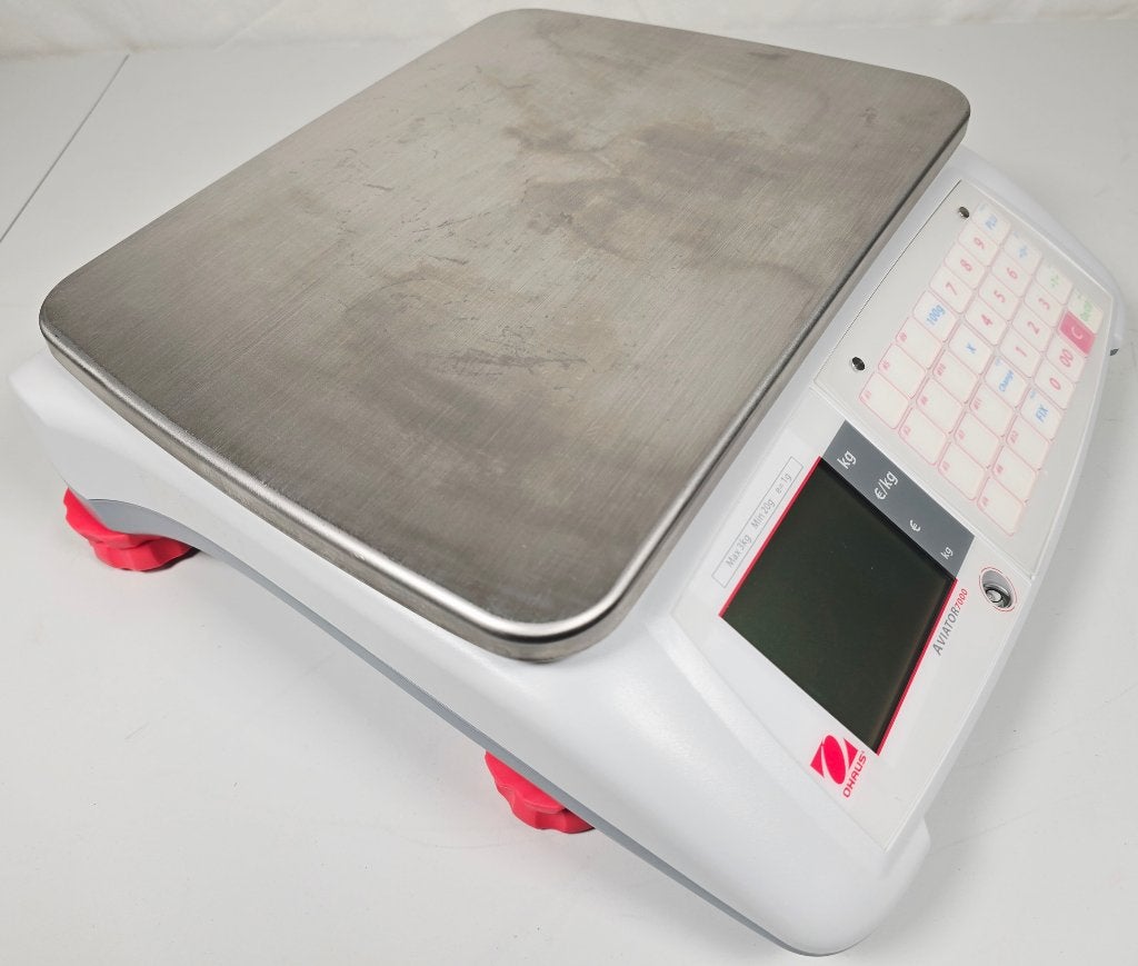 OHAUS Aviator 7000 A71P3N – Professionele Winkelweegschaal, Minder dan 10 kg, Refurbished, Ophalen of Verzenden, Digitaal