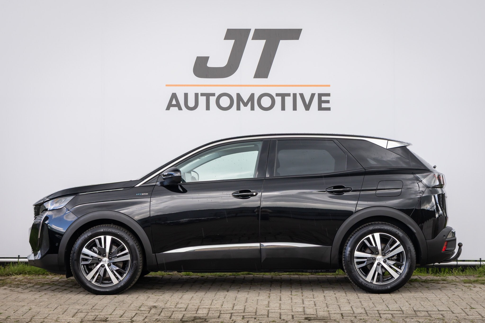 Peugeot 3008 1.6 HYbrid 225 Allure pack Trekhaak | 360 camer, Auto's, Euro 6, Zwart, Bedrijf, Hybride Elektrisch/Benzine