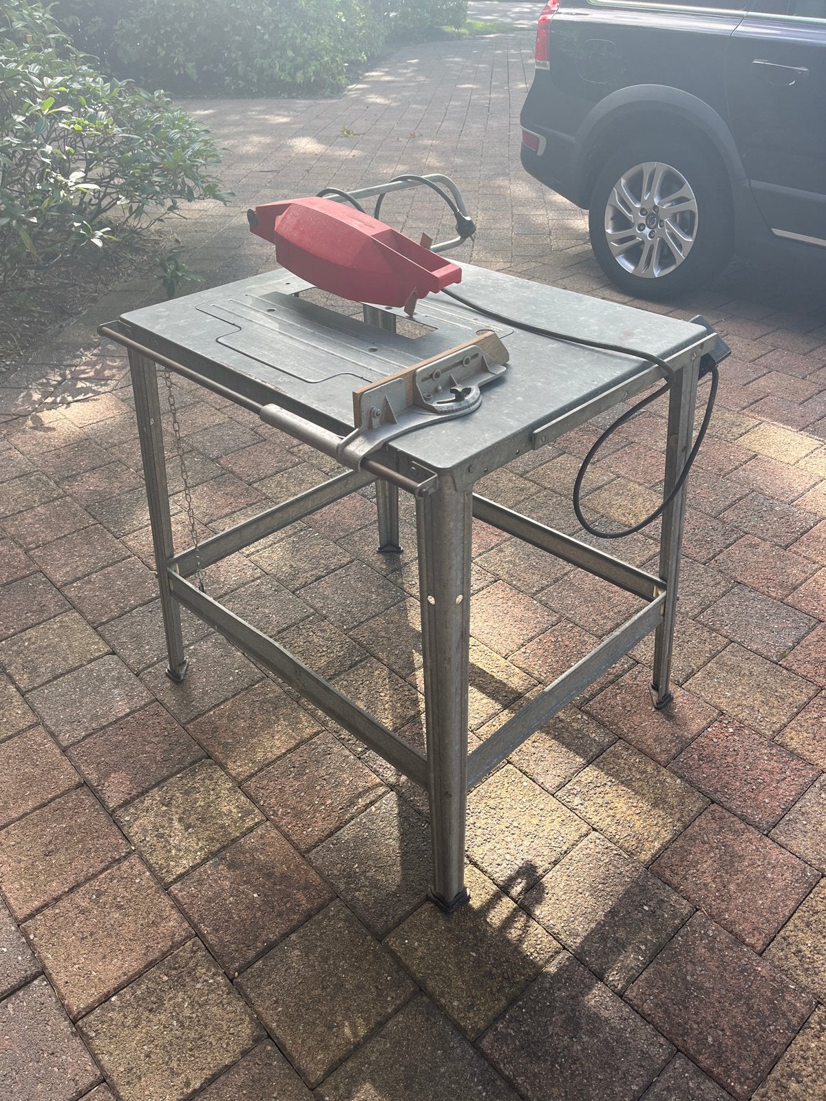 Metabo Zaagtafel 23 172 - Robuuste Cirkelzaagtafel, Doe-het-zelf en Verbouw, Ophalen, Gebruikt, Cirkelzaag, 70 mm of meer