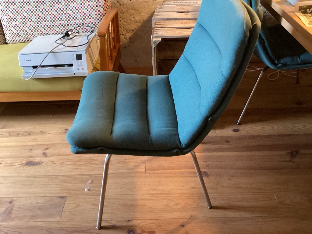 4 Artifort eetkamerstoelen, Ophalen, Gebruikt, Overige kleuren, Stof