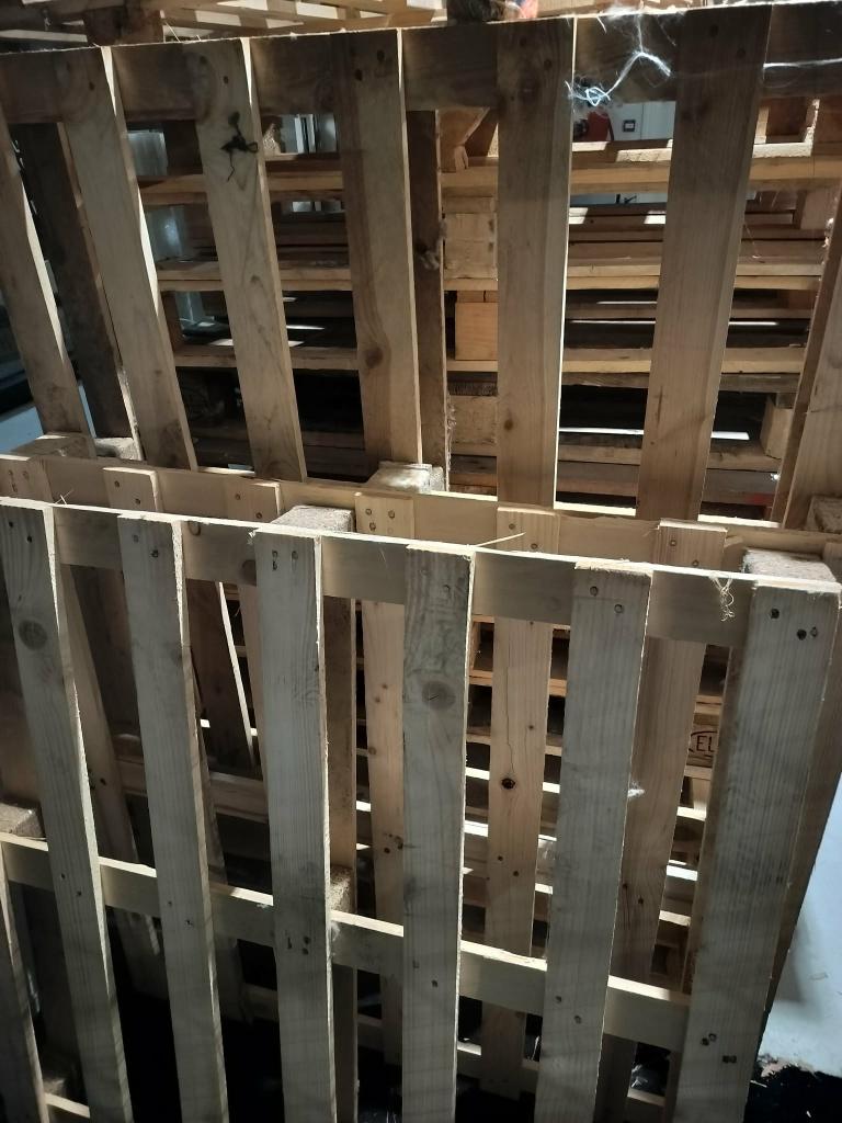 Gratis pallets, Ophalen, Gebruikt, 50 mm of meer, Pallet