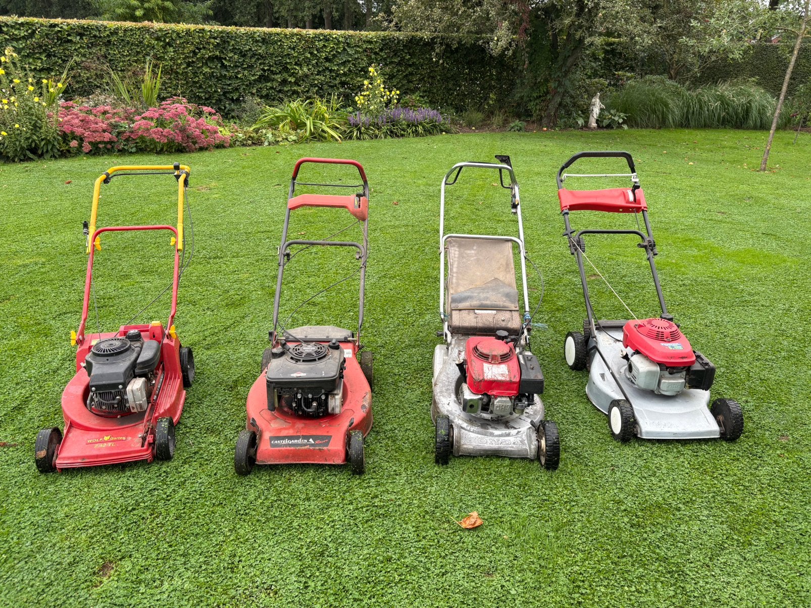 Grasmaaiers, Tuin en Terras, Cirkelmaaier, Ophalen, Gebruikt, Benzine-grasmaaier