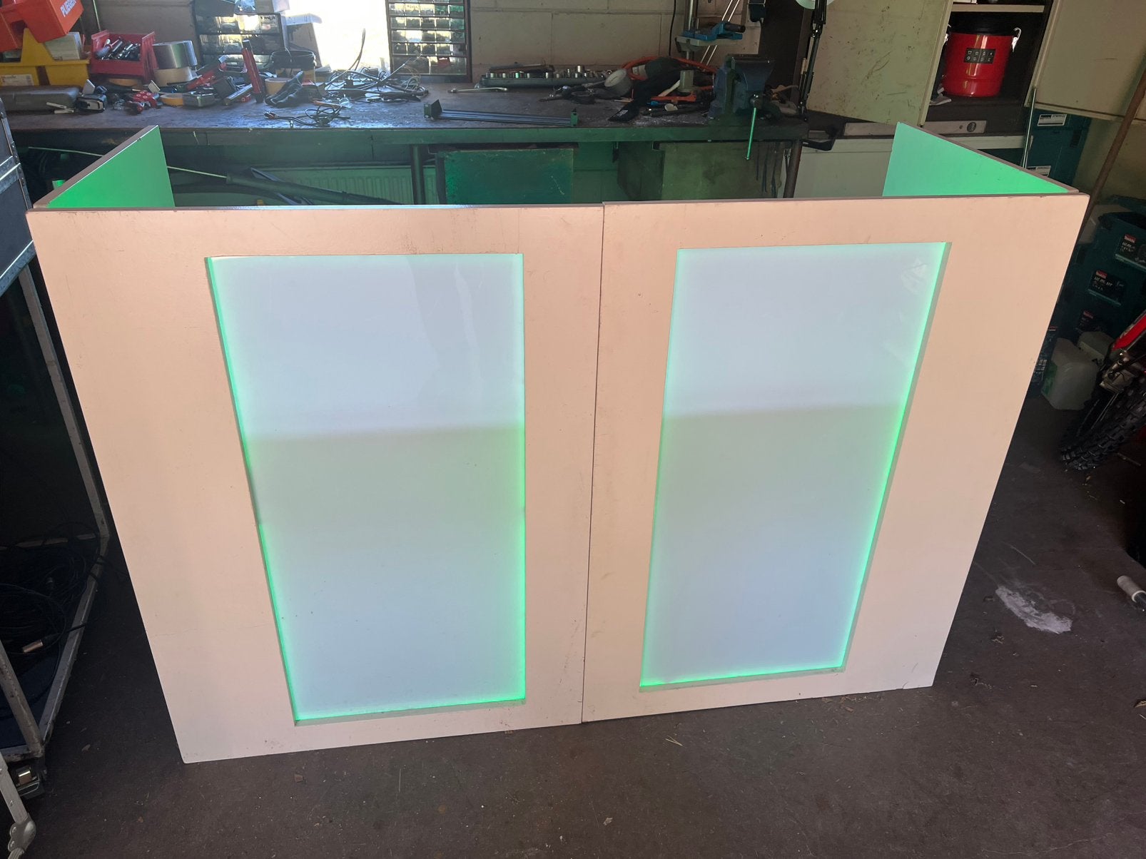 Leuk inklapbaar dj booth met verlichting, Ophalen, Zo goed als nieuw, Overige merken