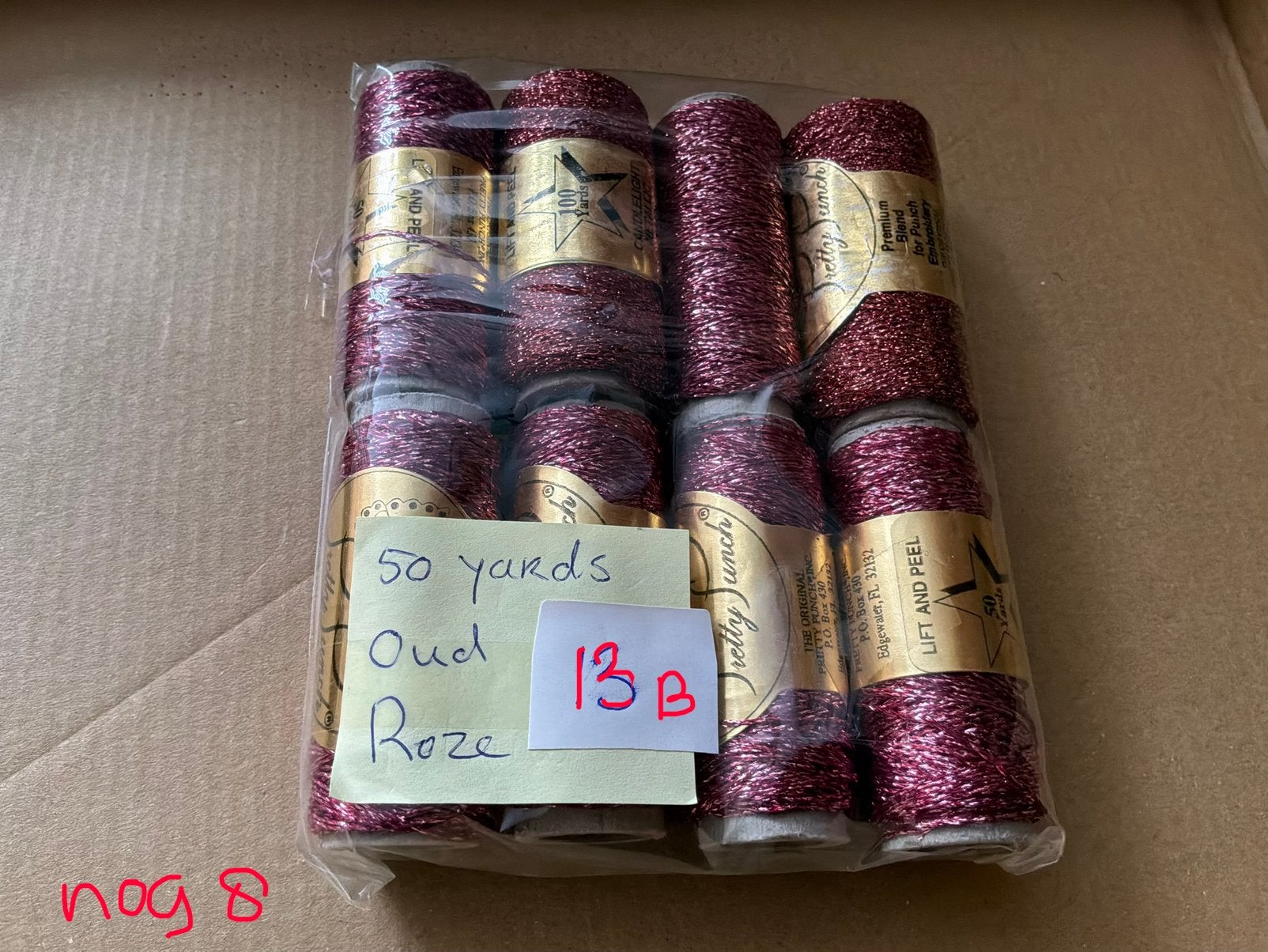 1 rol Punch wol doos A. nummer : 13B, Ophalen, Nieuw