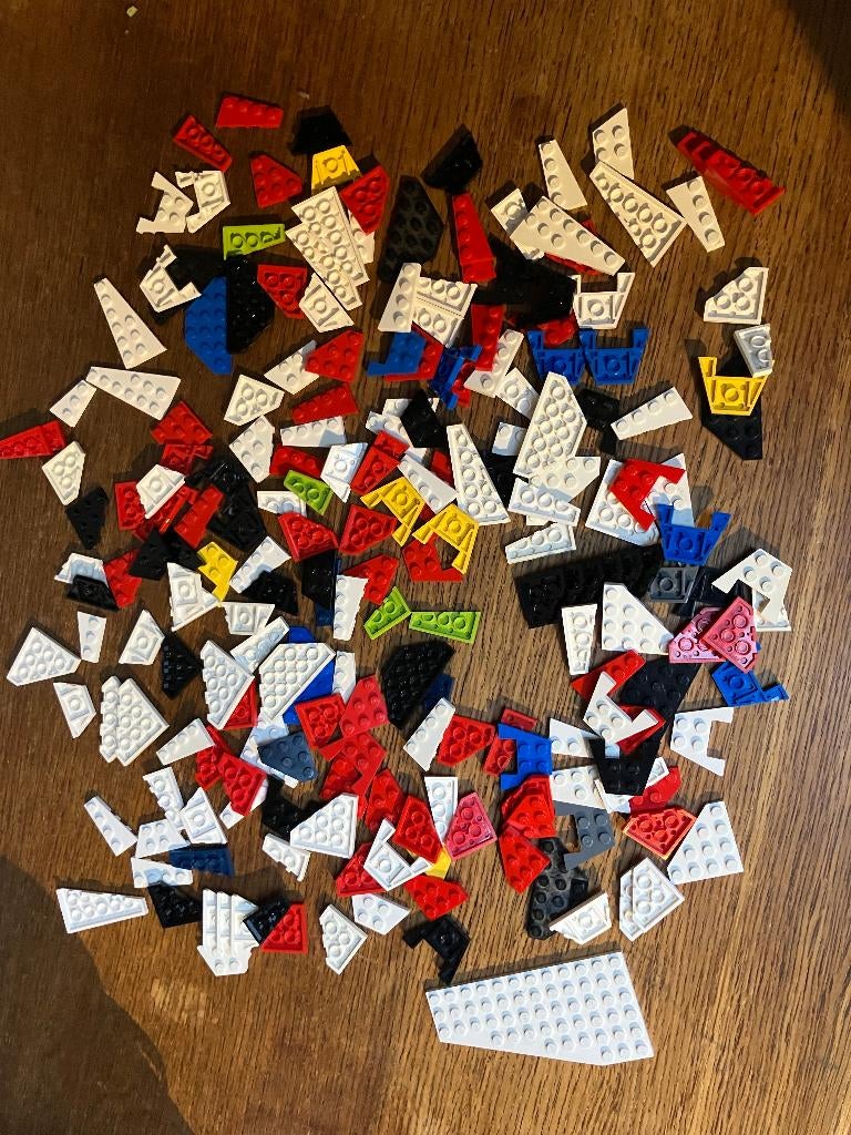 Lot LEGO 200 stuks Wedge / Vleugel onderdelen, Ophalen of Verzenden, Gebruikt, Losse stenen, Lego