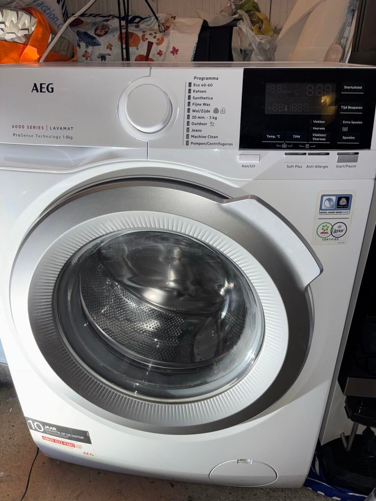 Nieuwe AEG 6000 SERIES LAVAMAT Wasmachine 8KG, 1200 tot 1600 toeren, 8 tot 10 kg, Nieuw, Ophalen of Verzenden