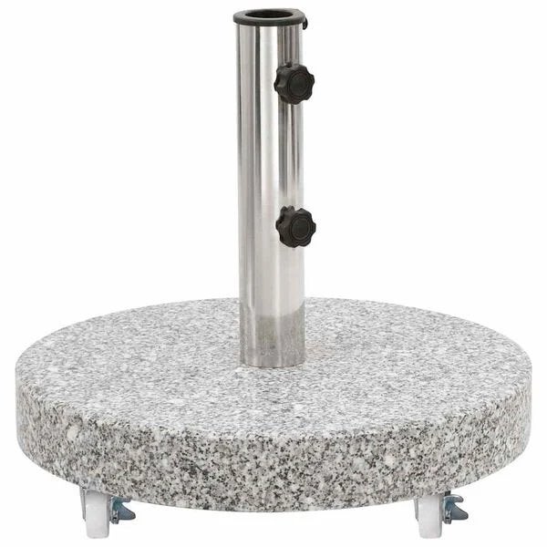 Parasolvoet rond 30 kg graniet grijs, Verzenden, Vida, Nieuw, Vida